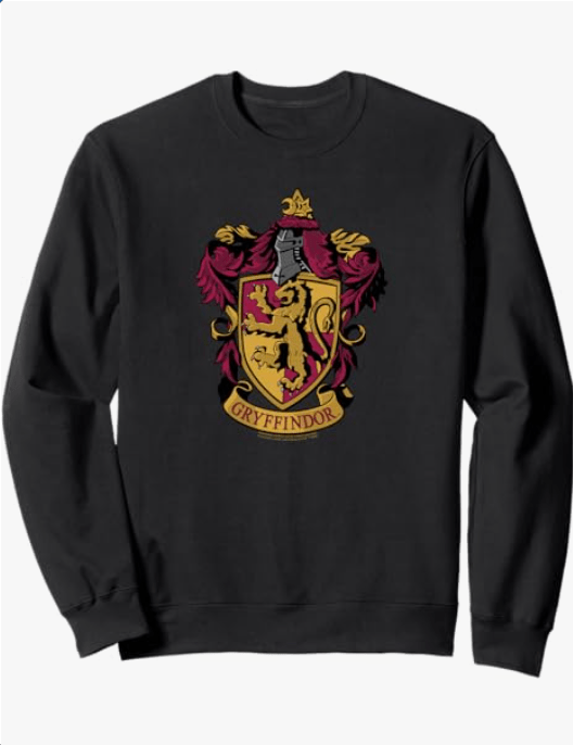 Harry Potter Gryffindor Crest Red Sweatshirt
