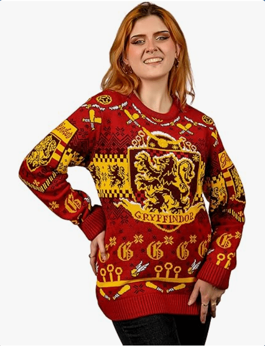 Harry Potter: Gryffindor Christmas Sweater Gift for Men and Women
