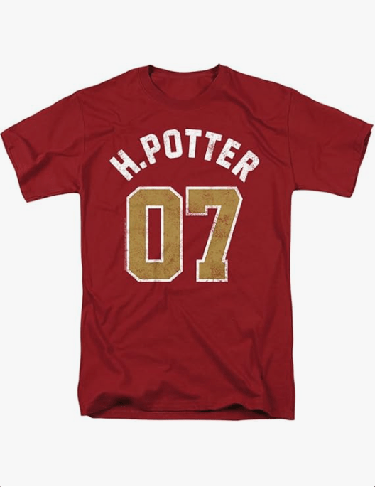 Popfunk Harry Potter Quidditch Jersey T Shirt (XX-Large)
