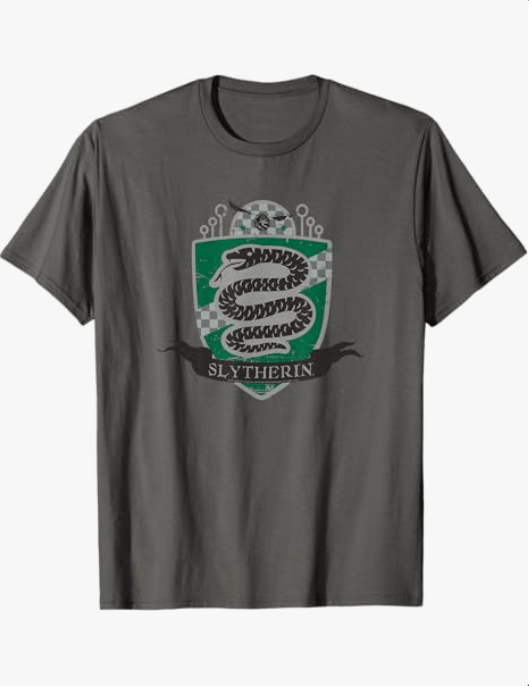 Harry Potter Slytherin Quidditch Crest T-Shirt
