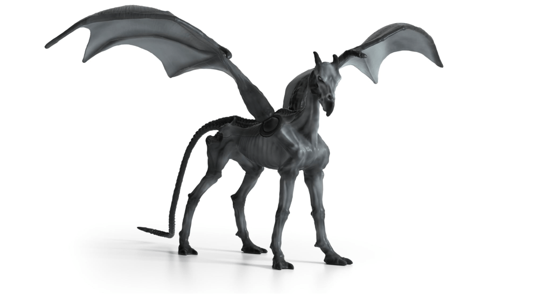 Schleich Harry Potter - 8" Thestral Figurine - Harry Potter Halloween Decoration Horse - Wizarding World Collectible Figures for Kids and Adults - Toys...
