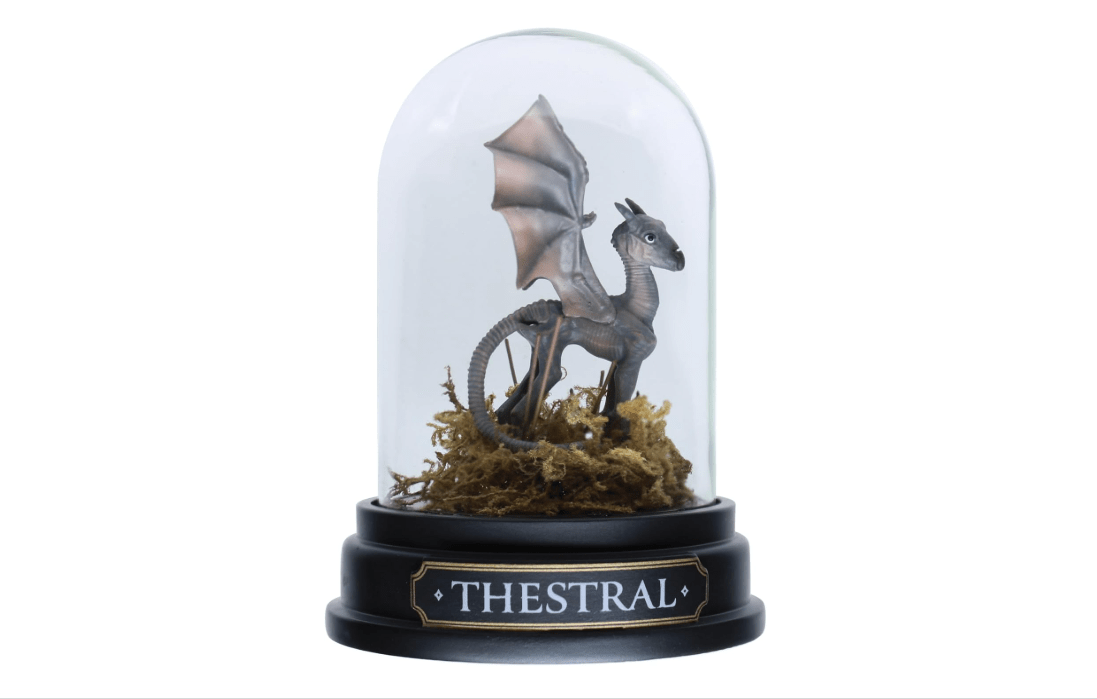 Enesco The Wizarding World of Harry Potter The Thestral Curiosity Cloche Figurine, 3.75 Inch, Multicolor
