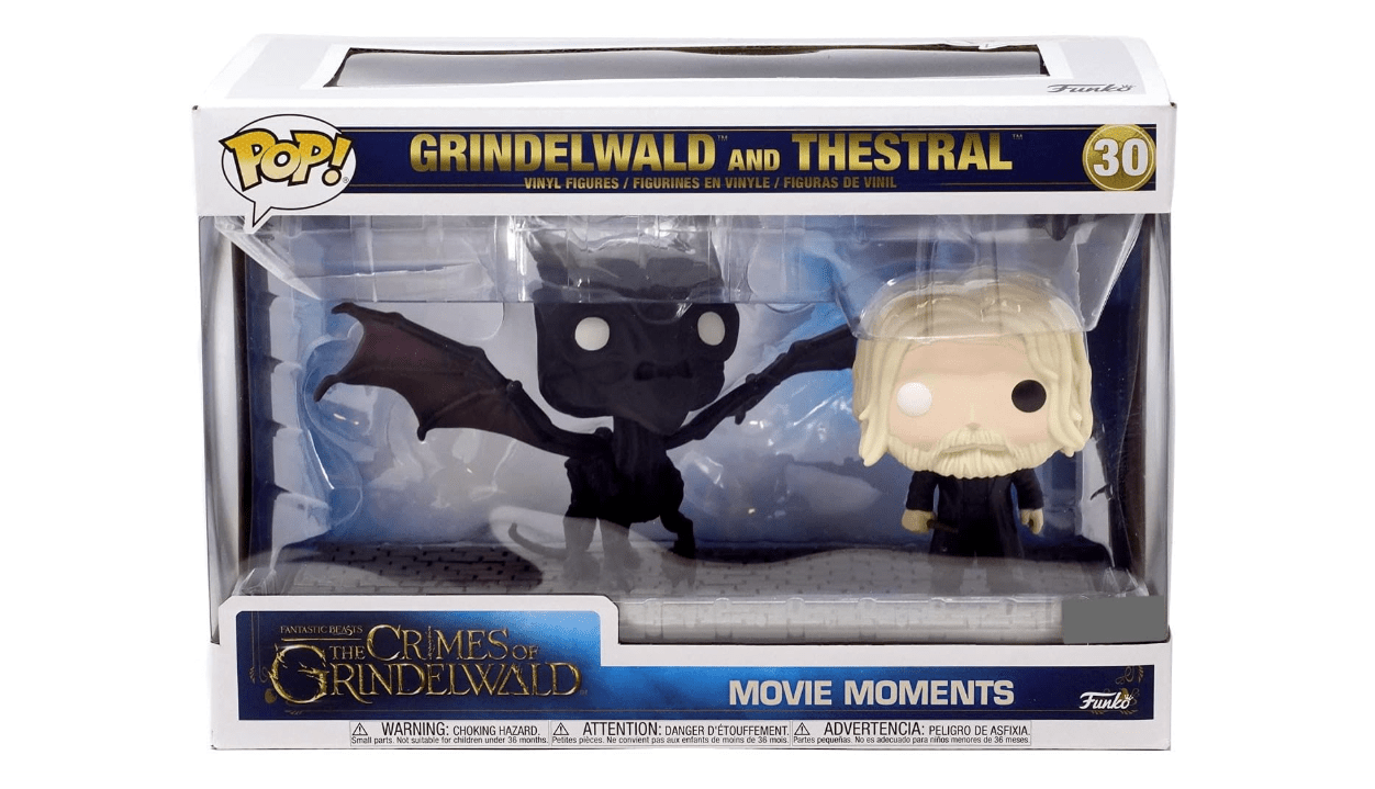 Funko Pop! Fantastic Beasts The Crimes of Grindelwald Movie Moments Grindelwald and Thestral Display Set
