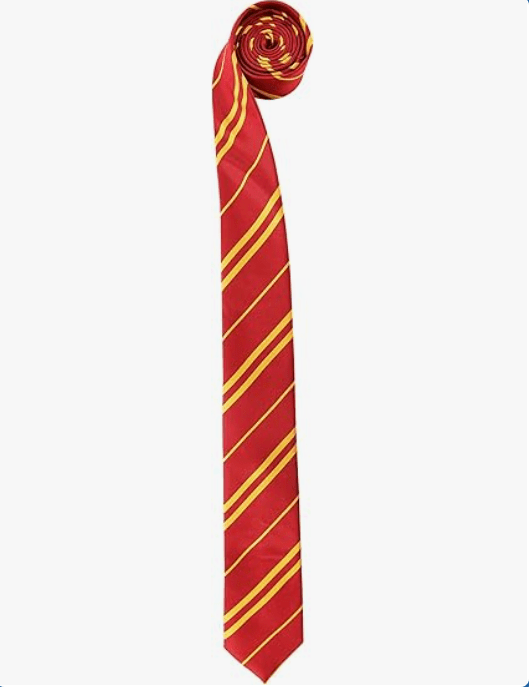 elope Harry Potter Basic Gryffindor Necktie - 56-Inch Satin Fabric, Officially Licensed
