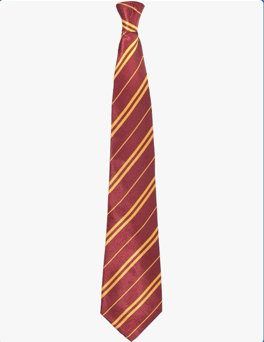 Suit Yourself Harry Potter Tie, Gryffindor Halloween Costume Accessories, Polyester, 3 1/2" W x 61" L
