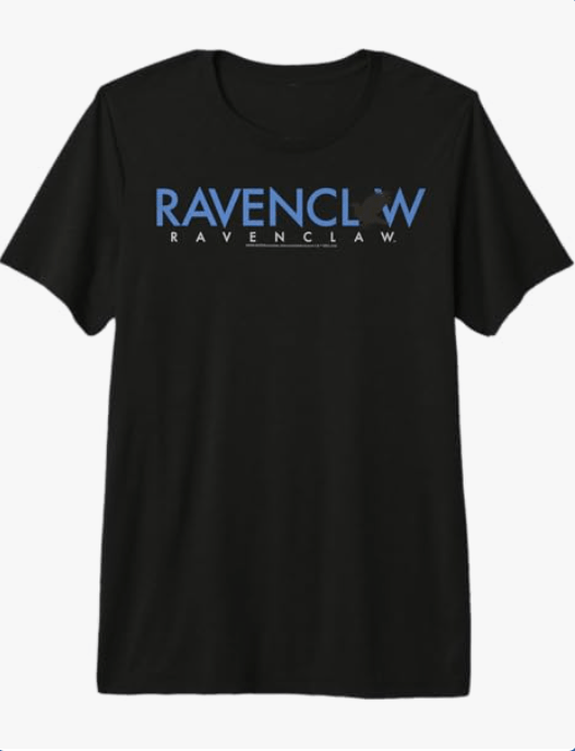 Harry Potter Ravenclaw House Simple Text Premium T-Shirt