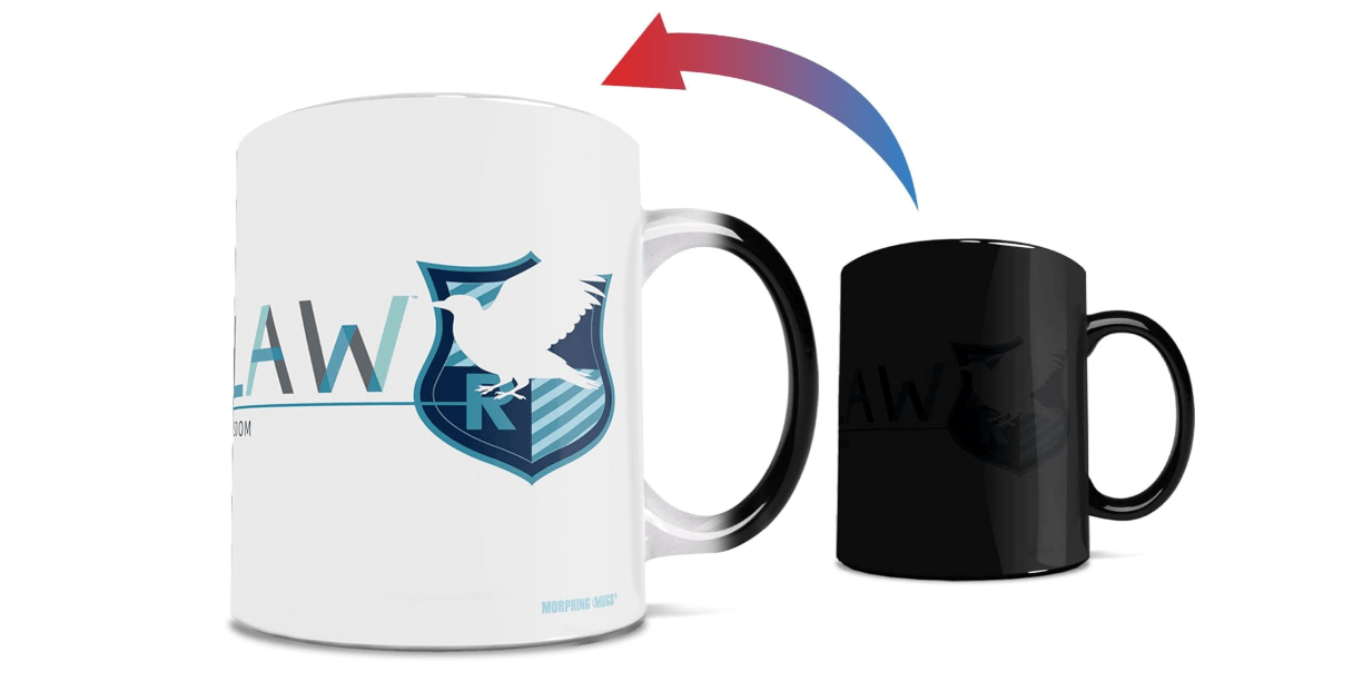 Morphing Mugs Harry Potter – Discover Ravenclaw - One 11 oz Color Changing Heat Sensitive Ceramic Mug – Image Revealed When HOT Liquid Is Added! 