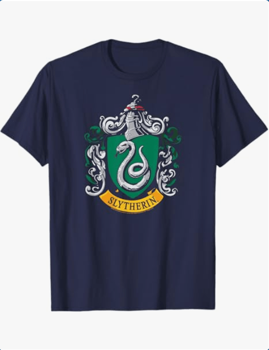 Harry Potter Slytherin House Crest T-Shirt
