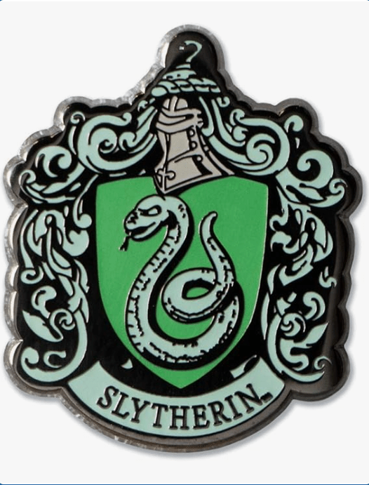 Ata-Boy Harry Potter Slytherin Crest 1" Full Color Enamel Pin
