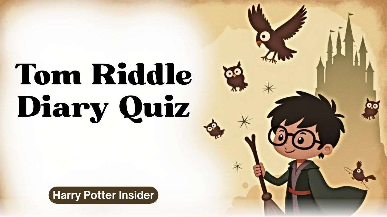 Tom Riddle Diary Quiz: Test Your Chamber of Secrets Knowledge