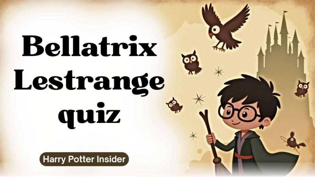 Bellatrix Lestrange quiz