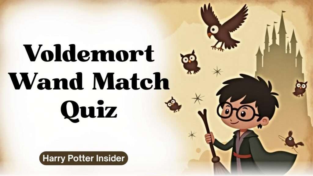 Voldemort Wand Match Quiz