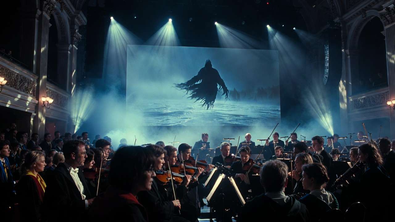 Powerful live performance of Dementors scene during Harry Potter film concert