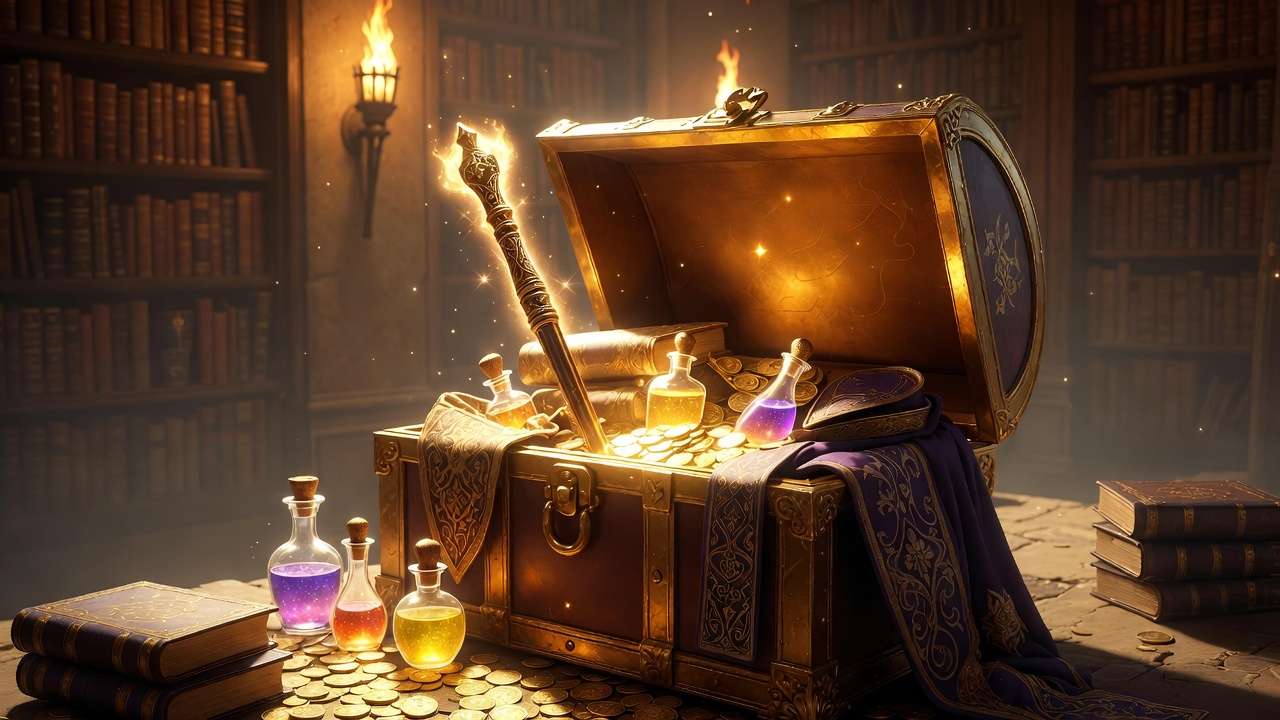 Legendary chest rewards unlocked with Alohomora in Hogwarts Legacy