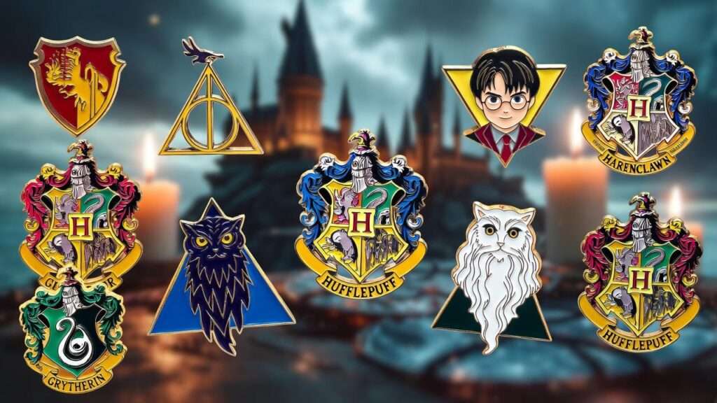 harry potter enamel pin