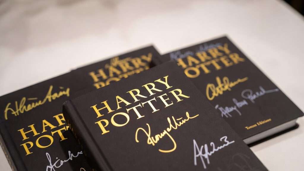 signed first edition harry potter