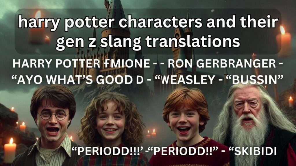Gen Z Harry Potter