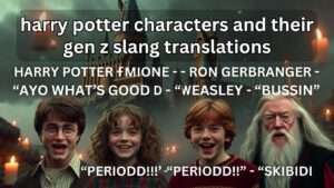 Gen Z Harry Potter