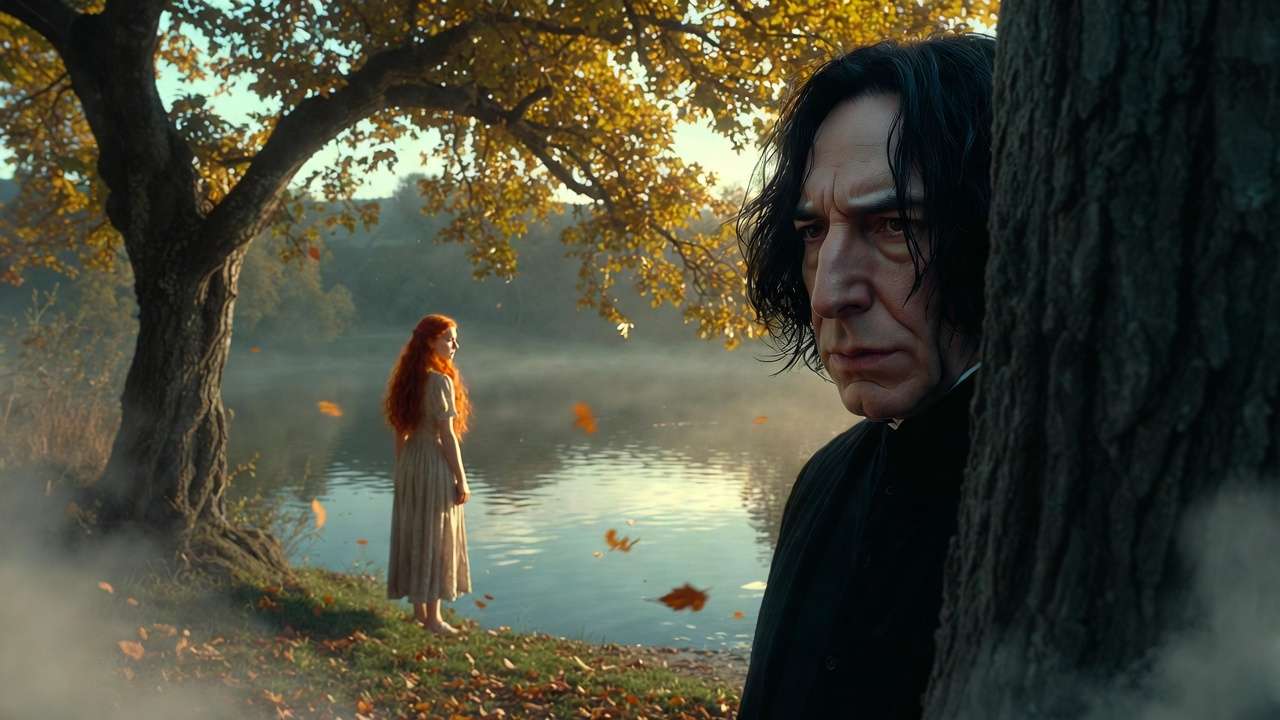 Snape’s childhood memory of Lily Evans viewed in the Pensieve – The Prince’s Tale