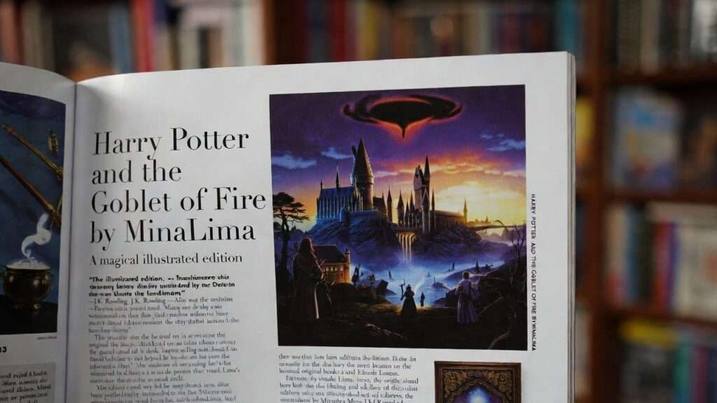 MinaLima Harry Potter Book 4