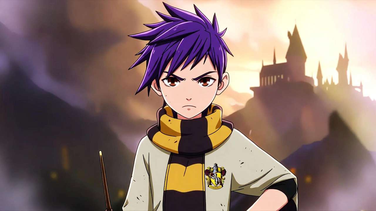 Underrated heroine Nymphadora Tonks with her signature vibrant hair in Harry Potter