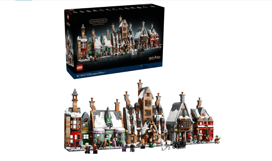 LEGO Harry Potter Hogsmeade Village – Collectors' Edition Building Set for Adults, Ages 18+ - Craft 7 Iconic Buildings - Kit Includes 12 Minifigures -...
