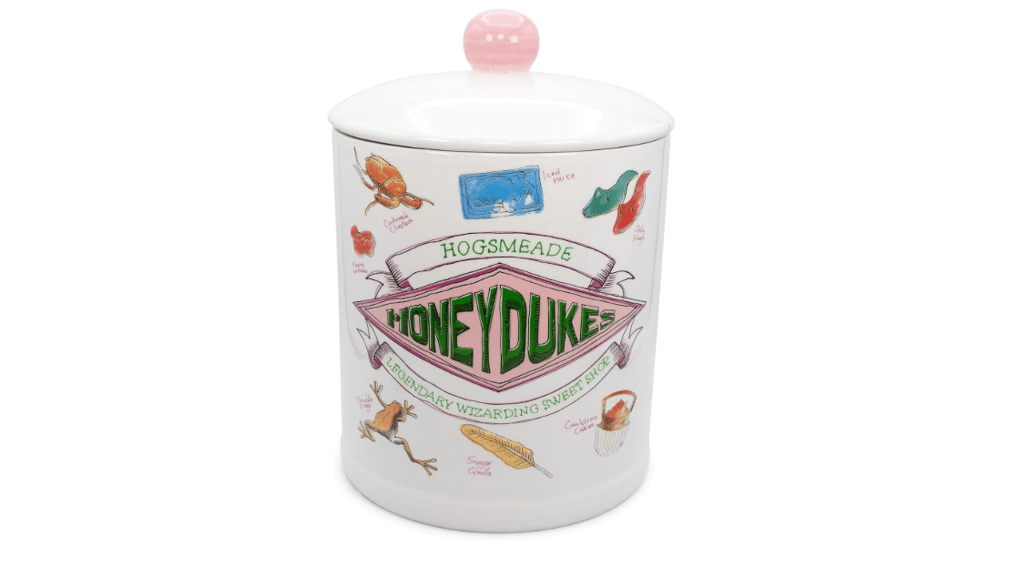 Harry Potter Honeydukes Sweets 10-Inch Ceramic Cookie Jar | Food Storage Jar For Candy, Spice | Flour and Sugar Containers With Lids, Home & Kitchen...
