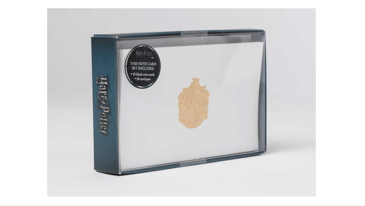 Harry Potter: Hufflepuff Foil Note Cards (Set of 10)
