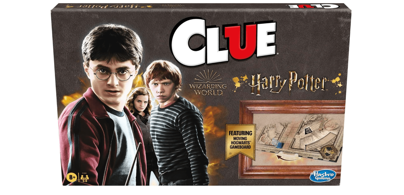 Hasbro Gaming Clue: Wizarding World Harry Potter Edition Board Game | Family Games for Kids, Teens, and Adults | Mystery Games | Ages 8 and Up | 3 to 5 Players 
