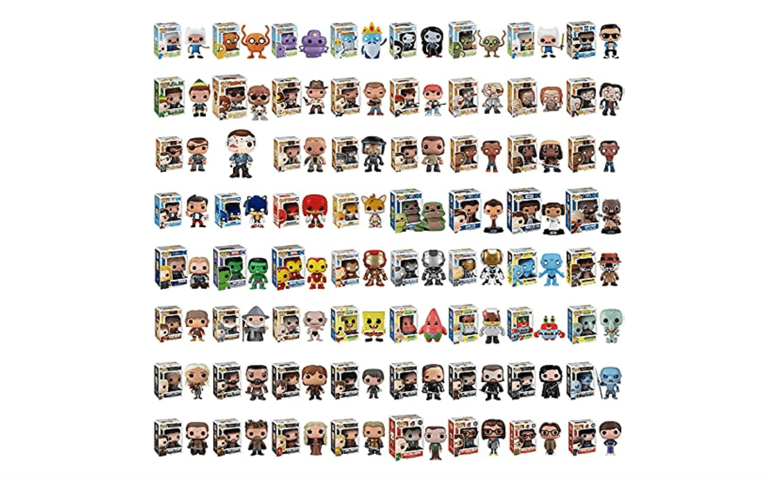 POP Funko Mystery 6 Pack w/ 1 Random Limited Edition Chase - Stylized Vinyl Figure Set New
