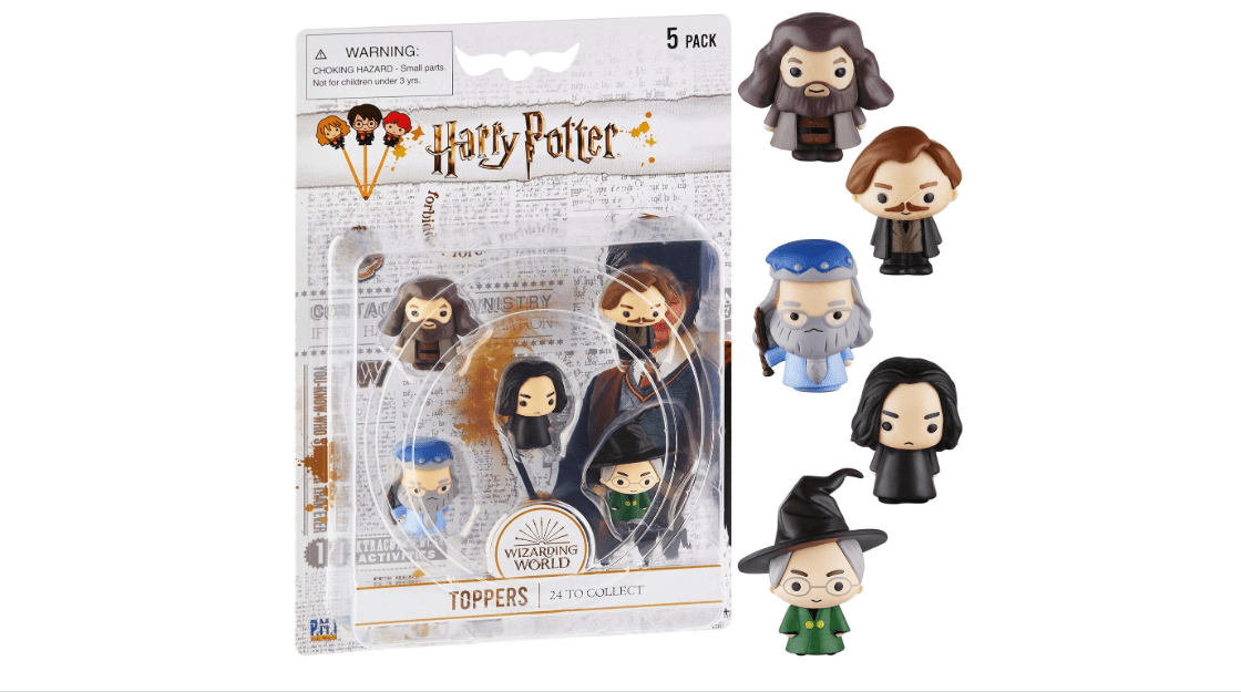 Harry Potter Pencil Toppers, Gifts, Toys, Collectibles – Set of 5 Harry Potter Figures for Writing, Party Decor – Remus Lupin, Rubeus Hagrid, Severus Snape,...
