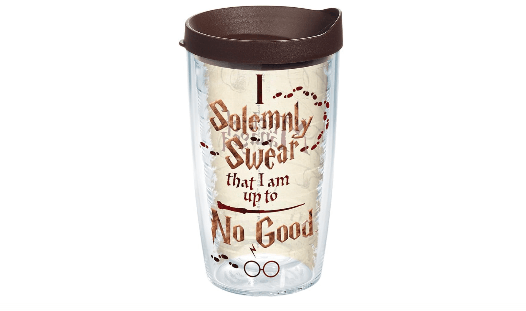 Tervis Made in USA Double Walled Harry Potter I Solemnly Swear Insulated Tumbler Cup Keeps Drinks Cold & Hot, 16oz, Classic
