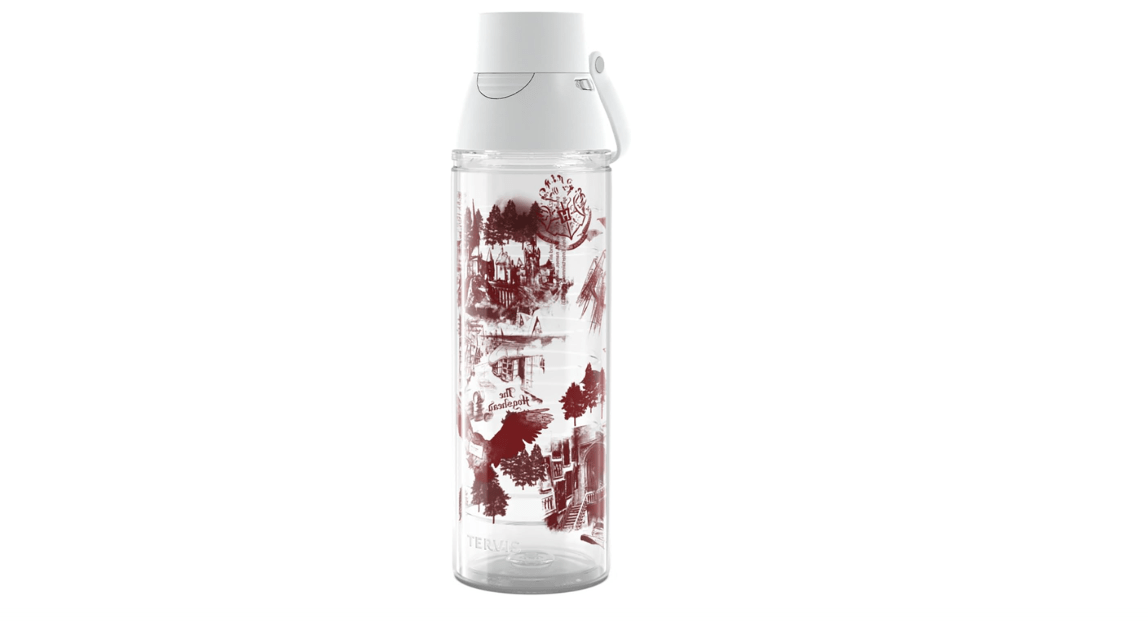 Tervis Harry Potter Campus View Made in USA Double Walled Insulated Tumbler Travel Cup Keeps Drinks Cold & Hot, 24oz Venture Lite Water Bottle, Classic
