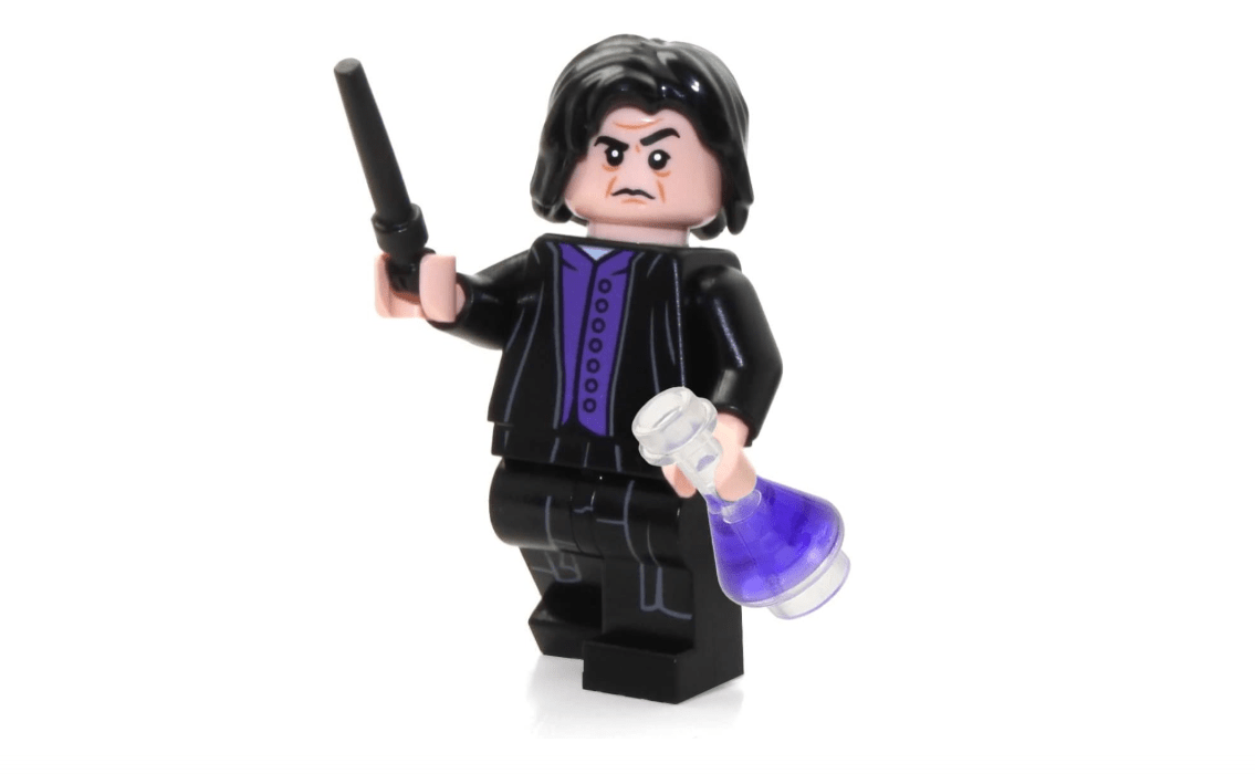 LEGO 2018 Harry Potter Minifigure - Severus Snape (with Black Wand and Potion Bottle) 75956
