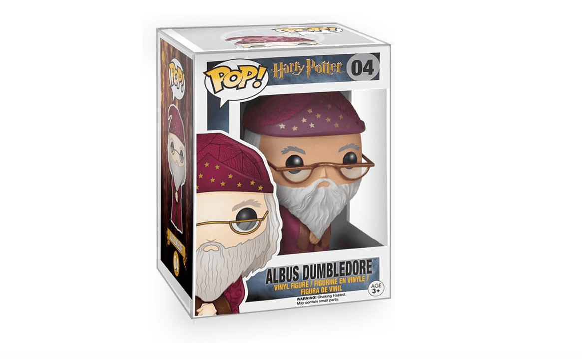 Epic Collectibles Pop Movies: Harry Potter - Albus Dumbledore Vinyl Figure Included with Box Protector Compatible for Funko
