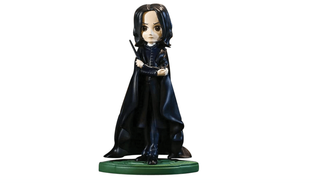 Enesco Wizarding World of Harry Potter Severus Snape Anime Style Figurine, 5 Inch, Multicolor
