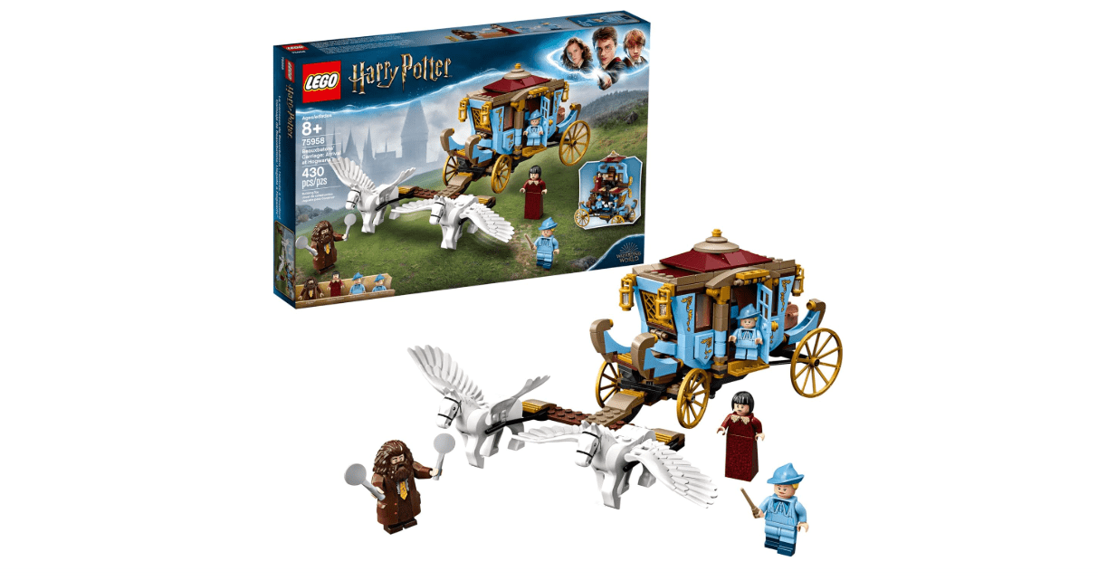 LEGO Harry Potter and The Goblet of Fire Beauxbatons’ Carriage: Arrival at Hogwarts 75958 Building Kit (430 Pieces)
