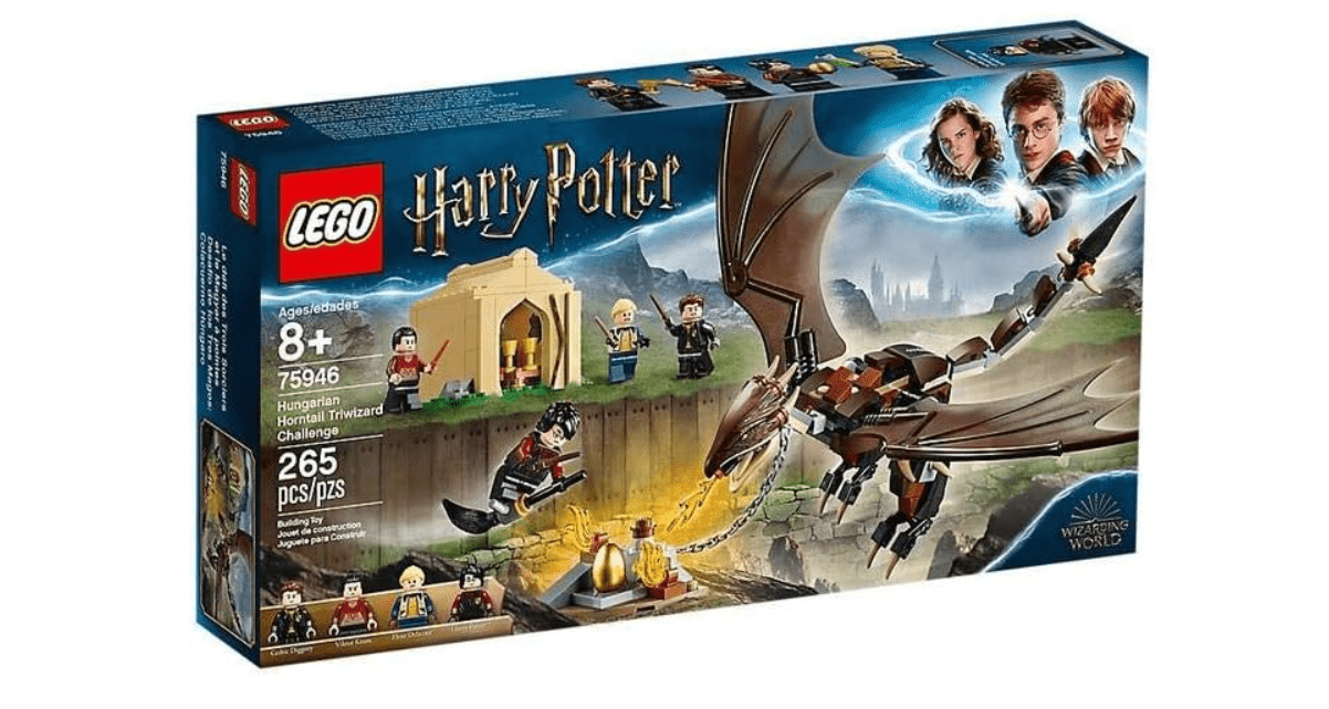 LEGO Harry Potter and The Goblet of Fire Hungarian Horntail Triwizard Challenge 75946 Building Kit (265 Pieces)
