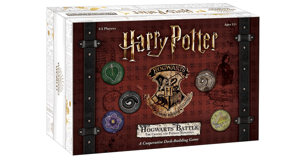 USAOPOLY Harry Potter: Hogwarts Battle - The Charms and Potions Expansion/Second Expansion to Harry Potter Deckbuilding Game/Featuring New Abilities &... 