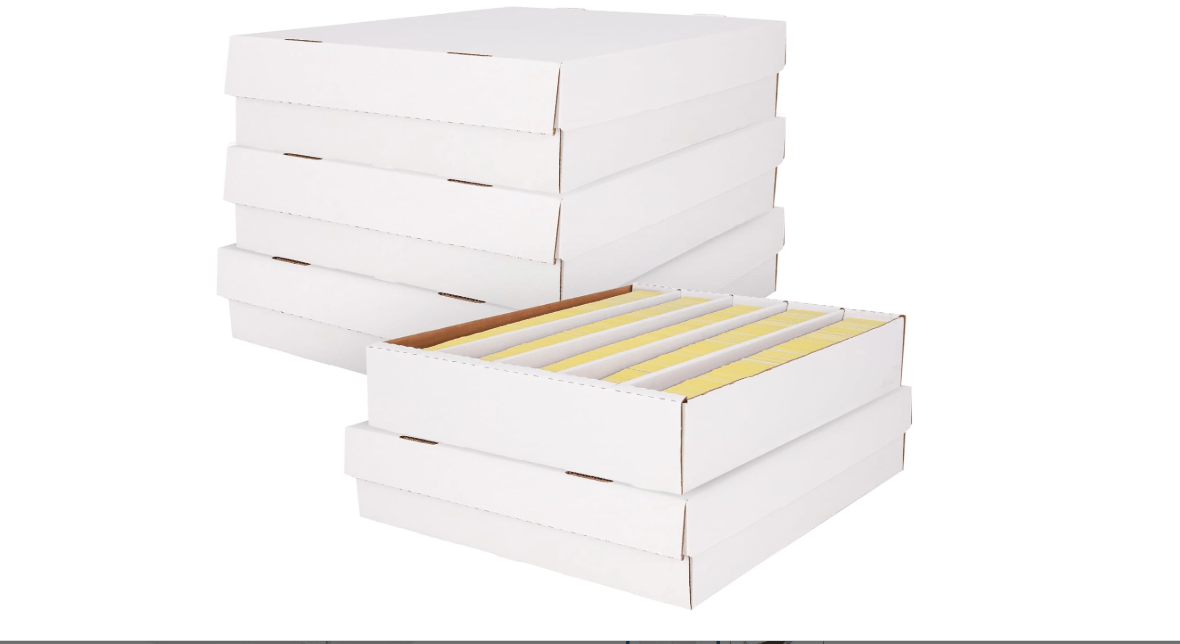 BCW Super Monster 5 Row Trading Card Storage Box - 5ct | Holds 5000 Standard Trading Cards & 7000 Gaming Cards | Card Storage Box for Basketball,... 