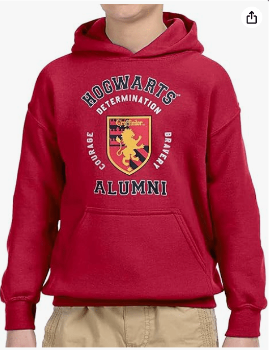 Harry Potter Gryffindor Red Alumni hoodies, Large