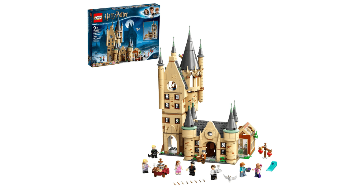 LEGO Harry Potter Hogwarts Astronomy Tower 75969 Building Toy Set for Kids, Boys, and Girls Ages 9+ (971 Pieces) 