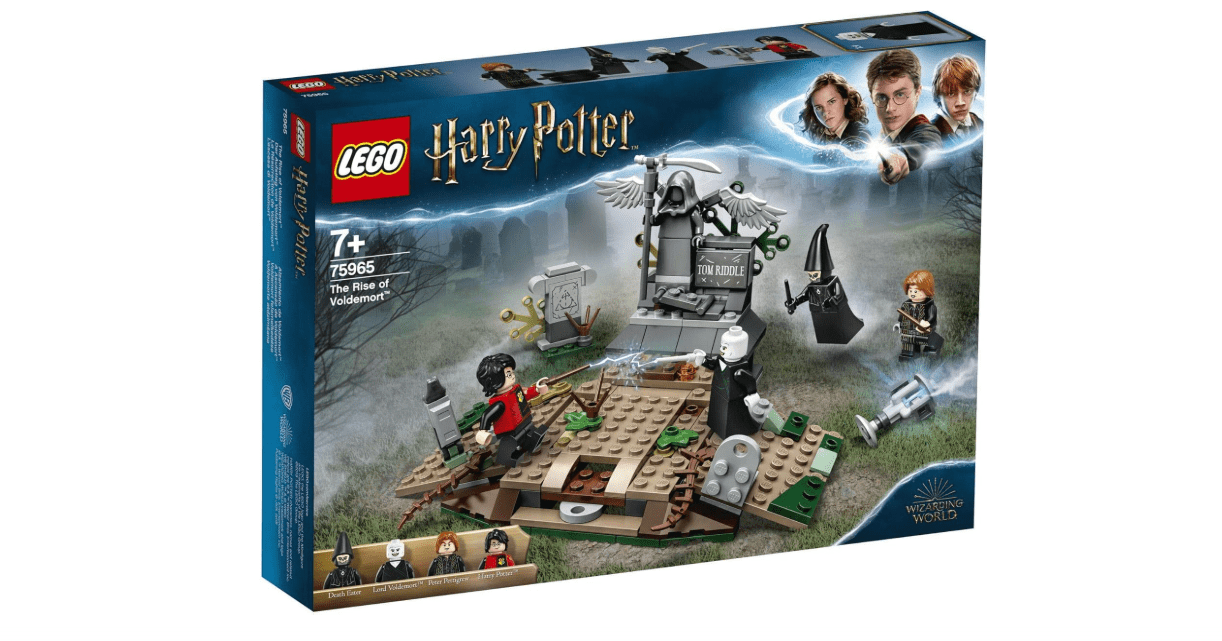 LEGO Harry Potter and The Goblet of Fire The Rise of Voldemort 75965 Building Kit (184 Pieces) 