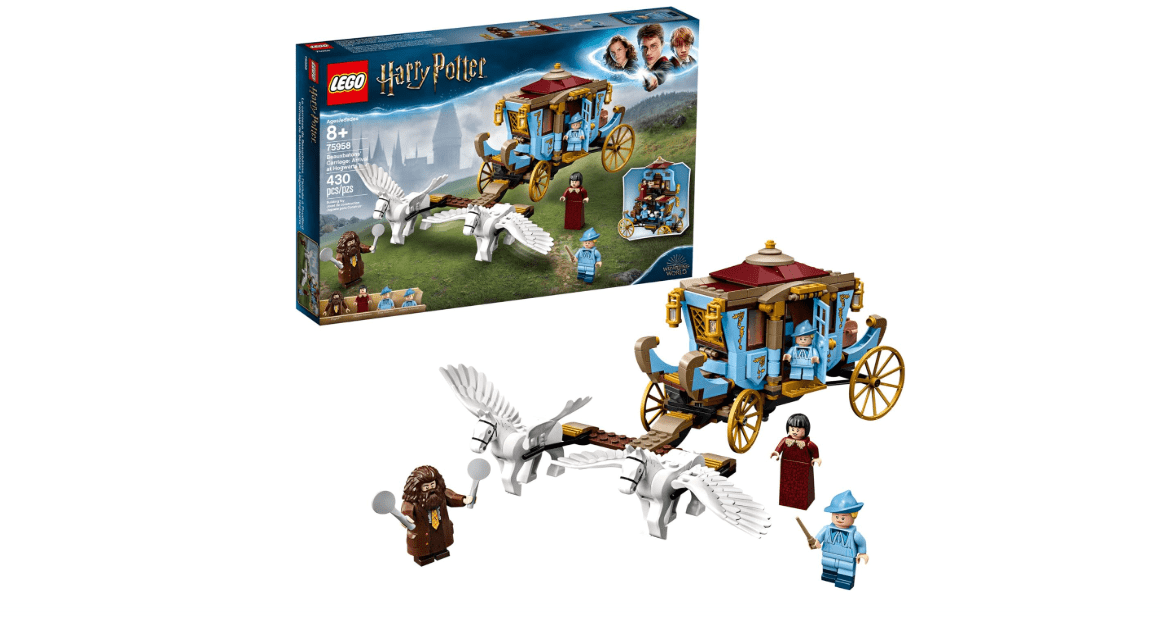 LEGO Harry Potter and The Goblet of Fire Beauxbatons’ Carriage: Arrival at Hogwarts 75958 Building Kit (430 Pieces) 