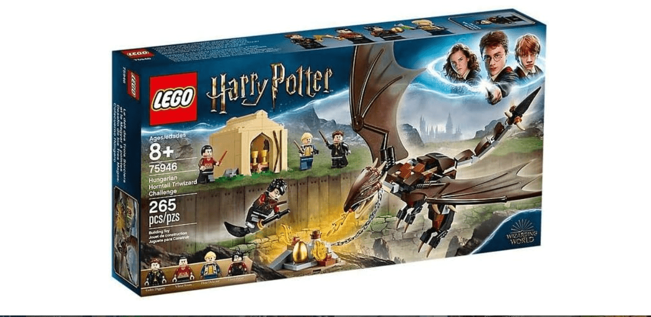 LEGO Harry Potter and The Goblet of Fire Hungarian Horntail Triwizard Challenge 75946 Building Kit (265 Pieces) 