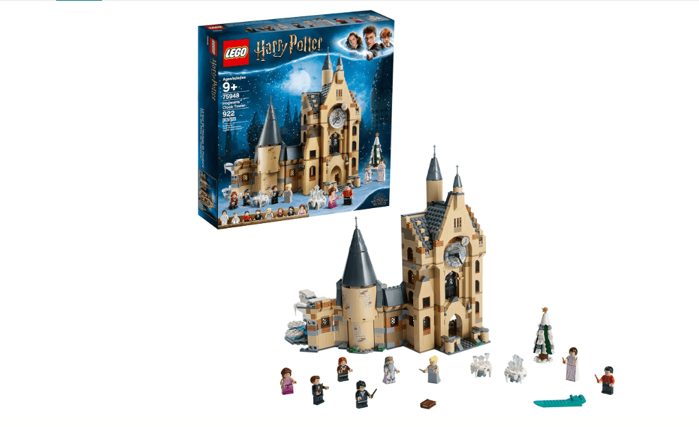 LEGO Harry Potter Hogwarts Clock Tower 75948 Build and Play Tower Set with Harry Potter Minifigures, Popular Harry Potter Gift and Playset with Ron Weasley,... 