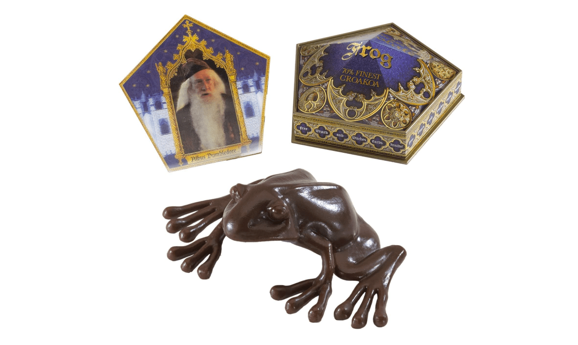 The Noble Collection Harry Potter Non Edible Chocolate Frog Prop Replica 