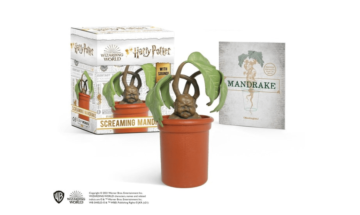 Harry Potter Screaming Mandrake: With Sound! (RP Minis) 