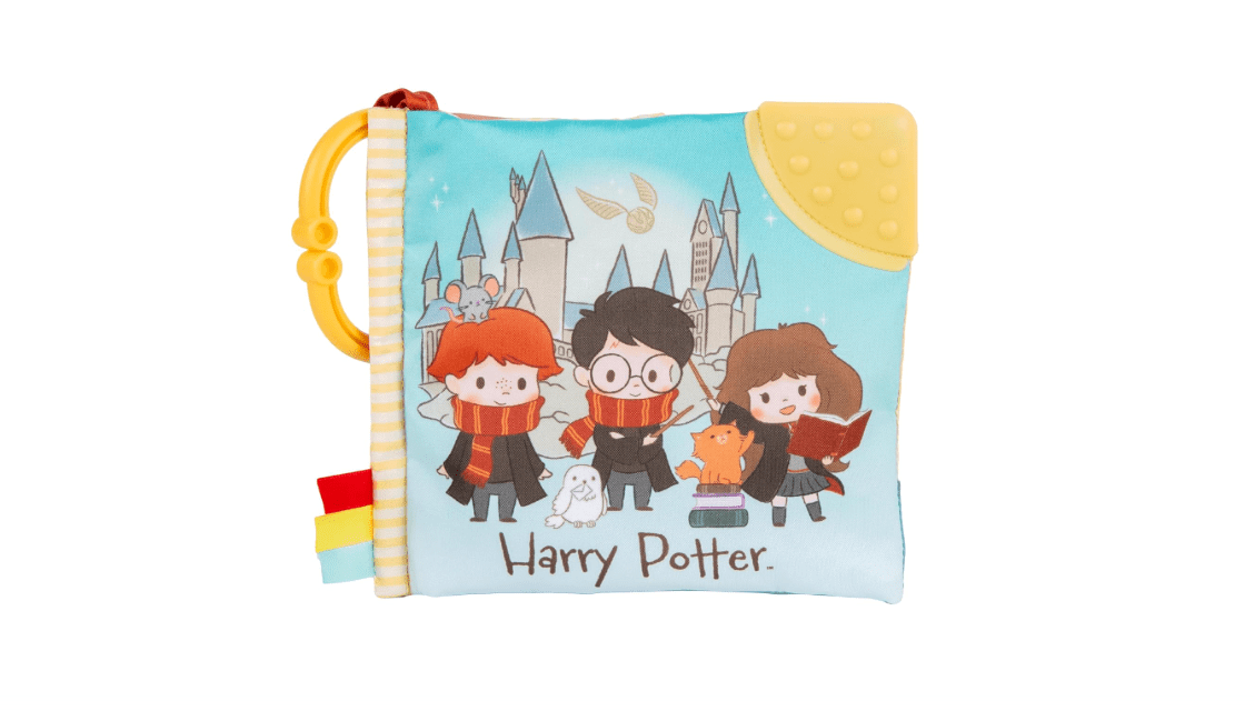 Kids Preferred Harry Potter Soft Book with Toy, Teether, and Crinkle, 5 Inches