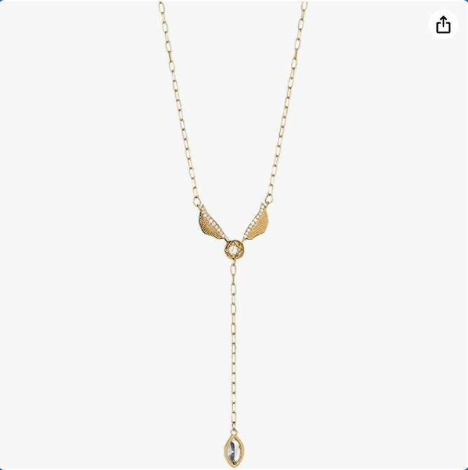 Alex and Ani Harry Potter Golden Snitch Lariat Necklace
